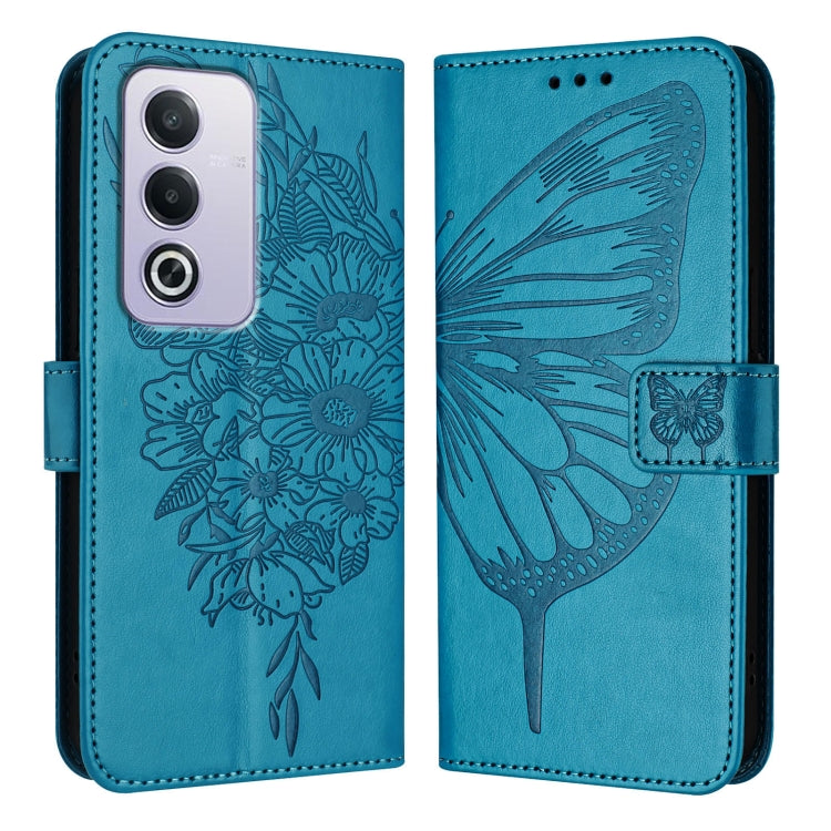 For OPPO A3 Pro 5G Global Embossed Butterfly Leather Phone Case