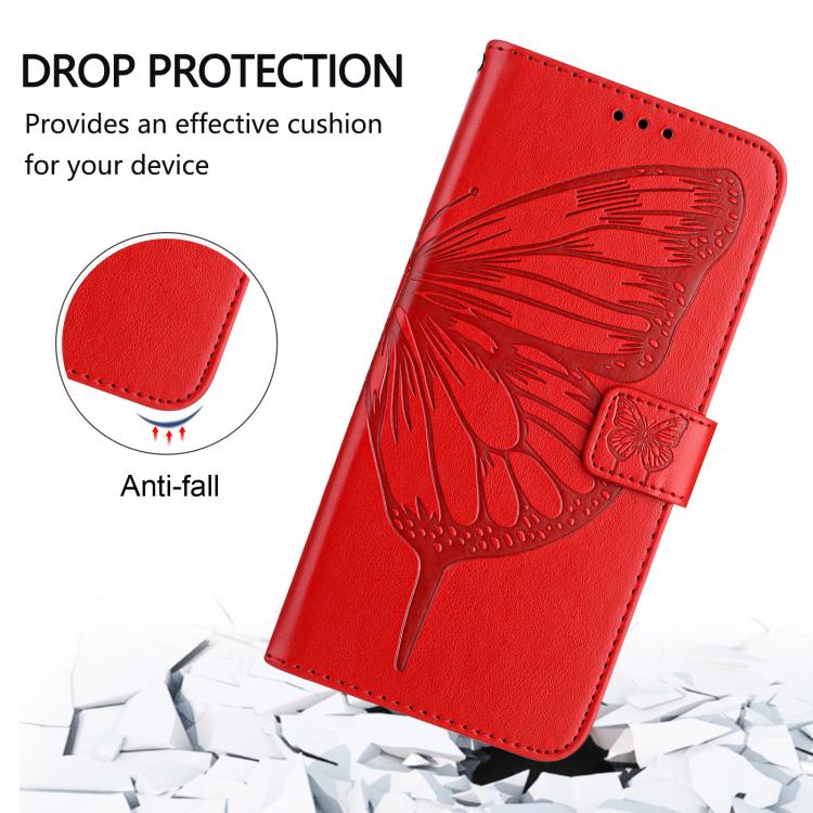 For OPPO A6 GT 5G Embossed Butterfly Leather Phone Case