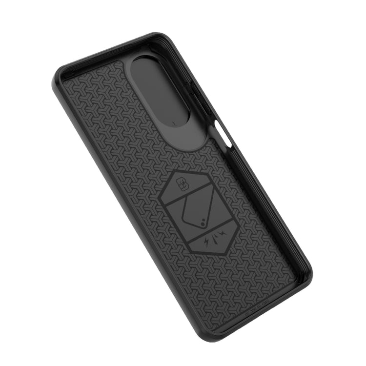 For OPPO A60 4G Global Sliding Camshield TPU + PC Shockproof Phone Case with Holder