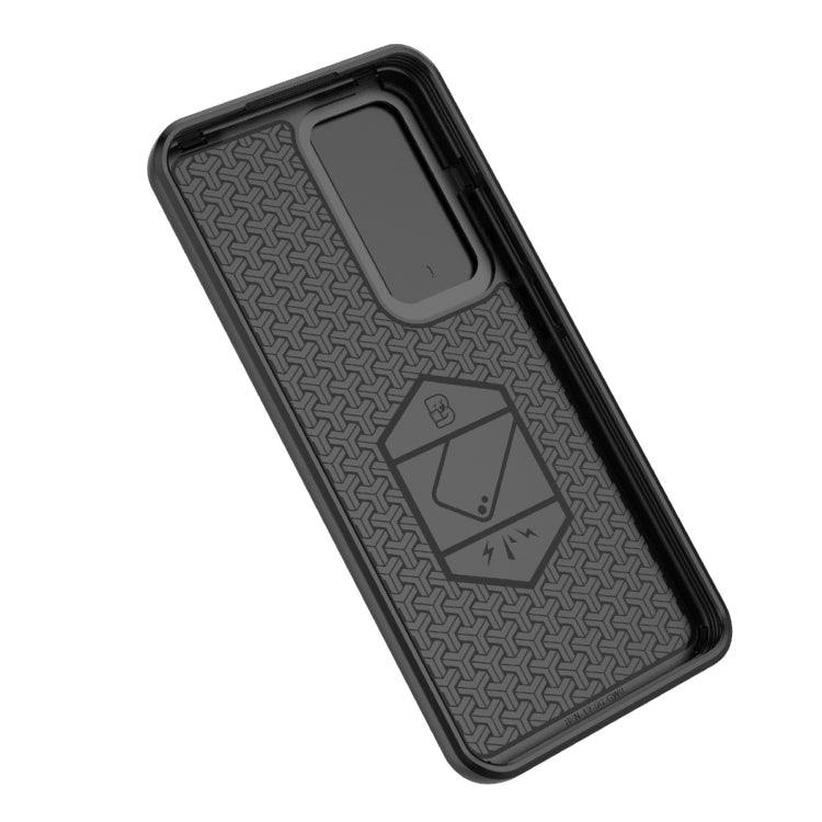 For OPPO Reno12 Global Sliding Camshield TPU + PC Shockproof Phone Case with Holder