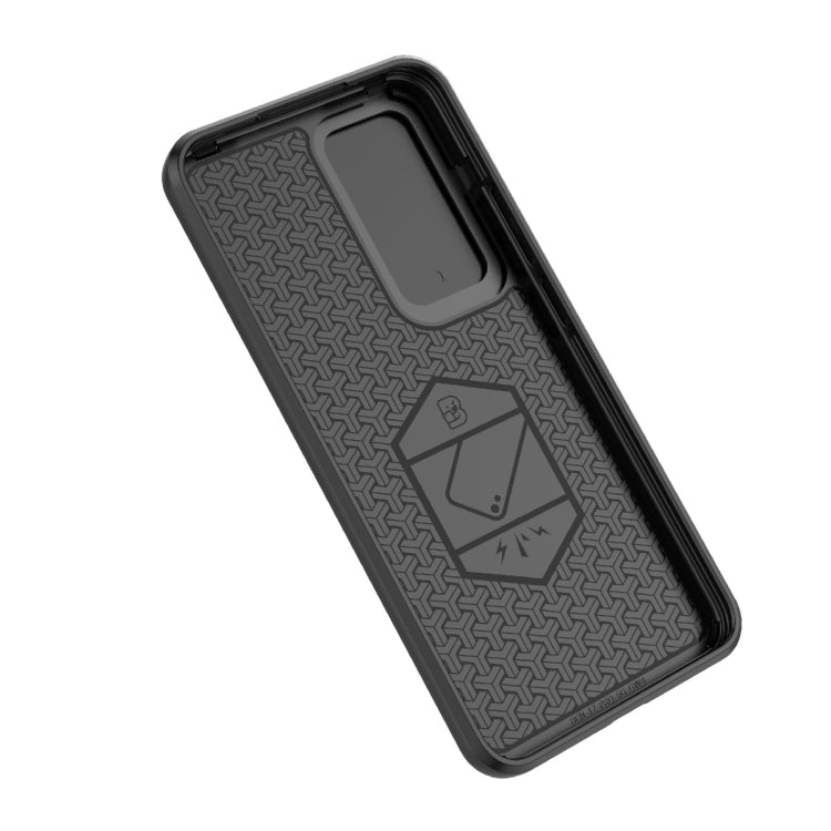 For OPPO Reno12 Pro Global Sliding Camshield TPU + PC Shockproof Phone Case with Holder