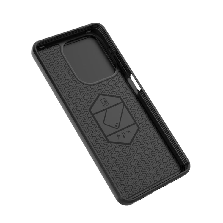For OPPO A3X 5G Sliding Camshield TPU + PC Shockproof Phone Case with Holder
