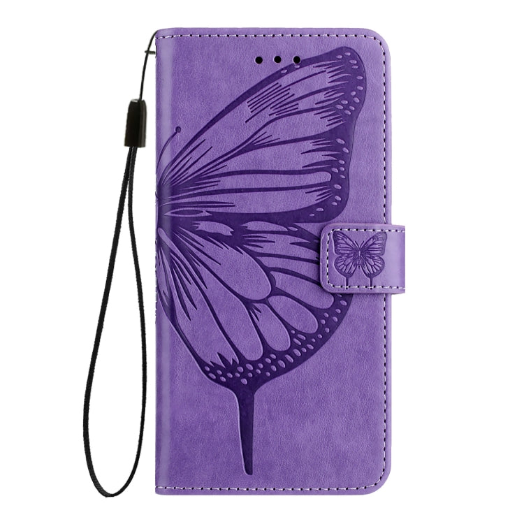 For Google Pixel 6 Embossed Butterfly Leather Phone Case