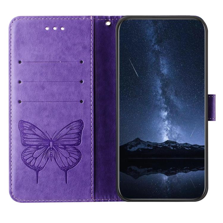 For Google Pixel 10 / 10 Pro+ Embossed Butterfly Leather Phone Case