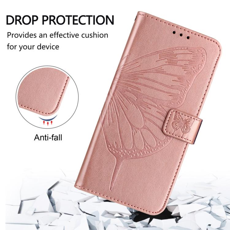 For Google Pixel 10 / 10 Pro+ Embossed Butterfly Leather Phone Case