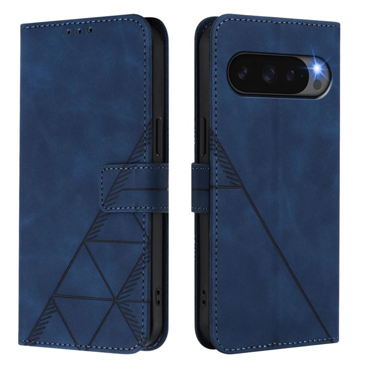 For Google Pixel 10 / 10 Pro+ Crossbody 3D Embossed Flip Leather Phone Case