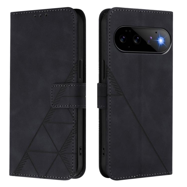 For Google Pixel 11 Pro / 11 Crossbody 3D Embossed Flip Leather Phone Case