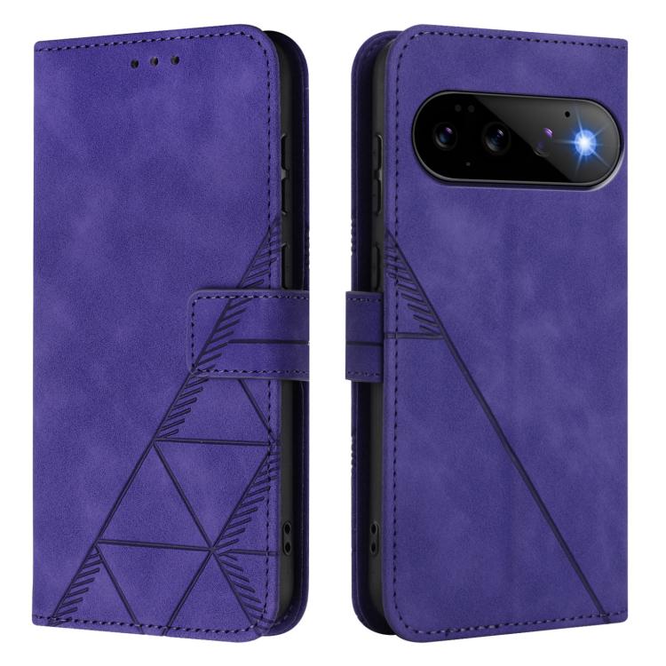 For Google Pixel 11 Pro / 11 Crossbody 3D Embossed Flip Leather Phone Case