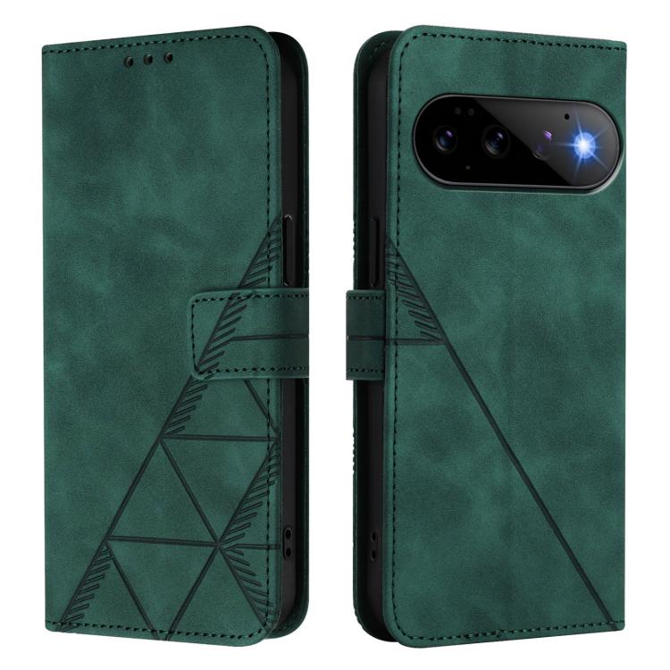 For Google Pixel 11 Pro / 11 Crossbody 3D Embossed Flip Leather Phone Case