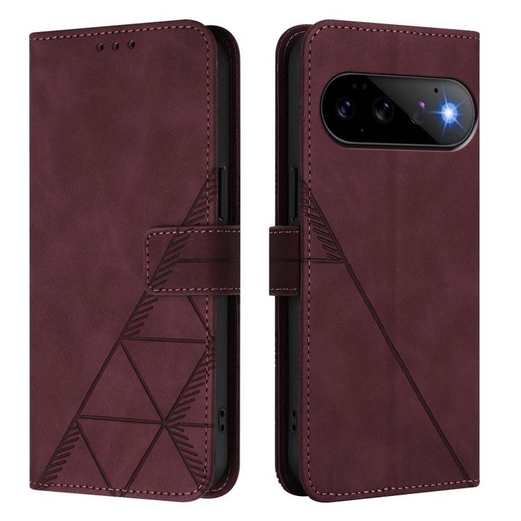 For Google Pixel 11 Pro / 11 Crossbody 3D Embossed Flip Leather Phone Case