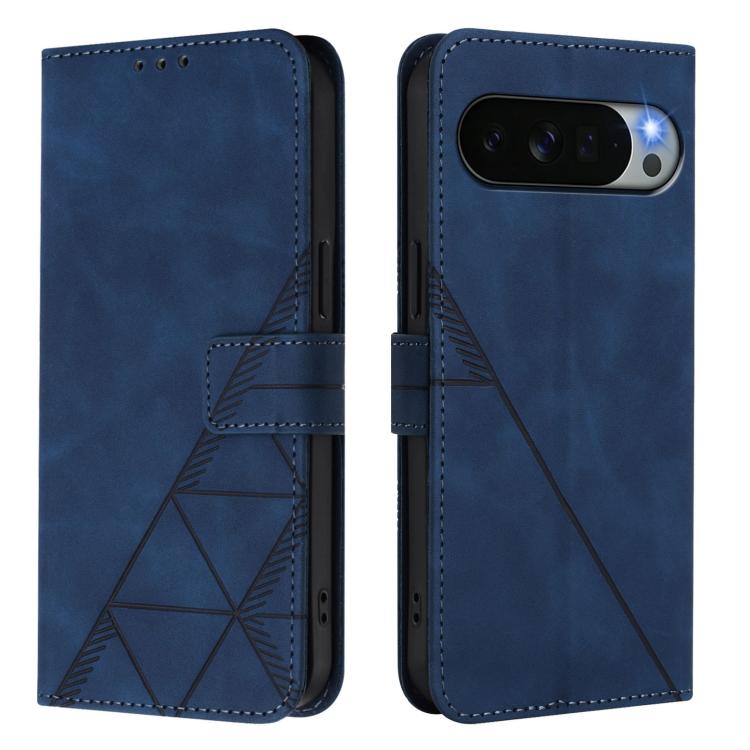 For Google Pixel 11 Pro XL Crossbody 3D Embossed Flip Leather Phone Case