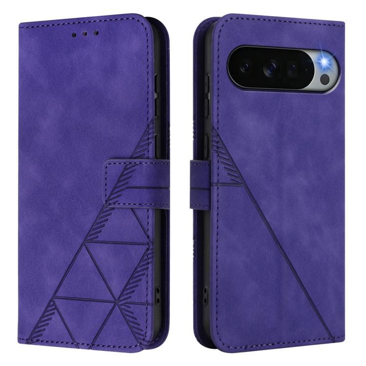 For Google Pixel 11 Pro XL Crossbody 3D Embossed Flip Leather Phone Case