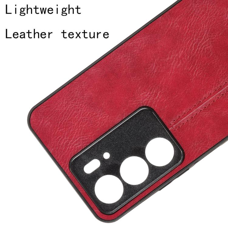 For Realme C75 Cow Pattern Sewing Back Cover Phone Case