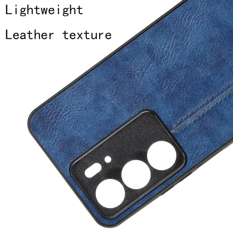 For Realme C75 Cow Pattern Sewing Back Cover Phone Case