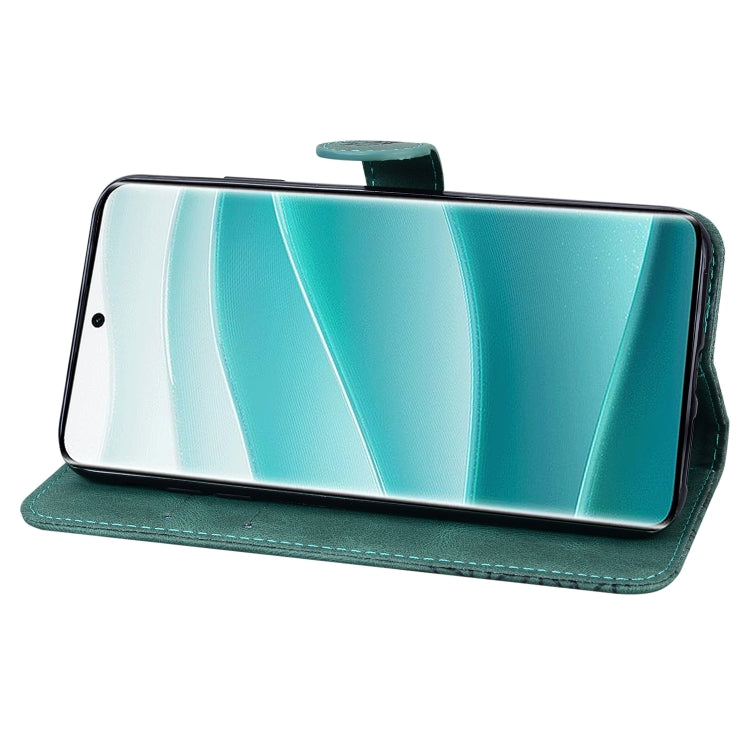 For Redmi Note 14 Pro 5G Retro Skin Feel Butterflies Embossing Horizontal Flip Leather Phone Case