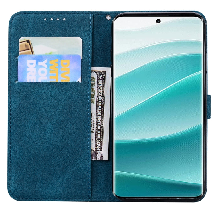 For Redmi Note 14 Pro 5G Retro Skin Feel Butterflies Embossing Horizontal Flip Leather Phone Case