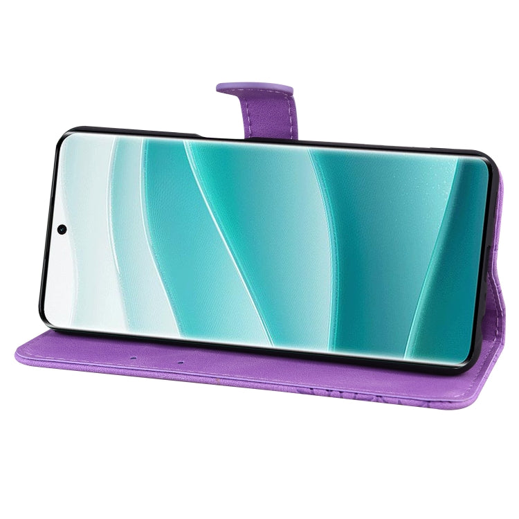 For Redmi Note 14 Pro 5G Retro Skin Feel Butterflies Embossing Horizontal Flip Leather Phone Case
