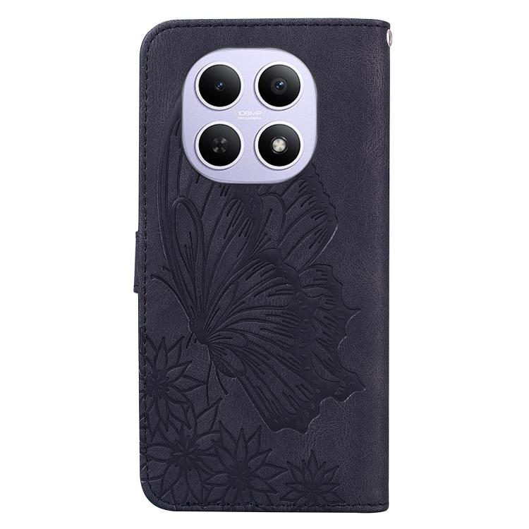For Redmi Note 15 4G / 5G Global 164mm Retro Skin Feel Butterflies Embossing Horizontal Flip Leather Phone Case