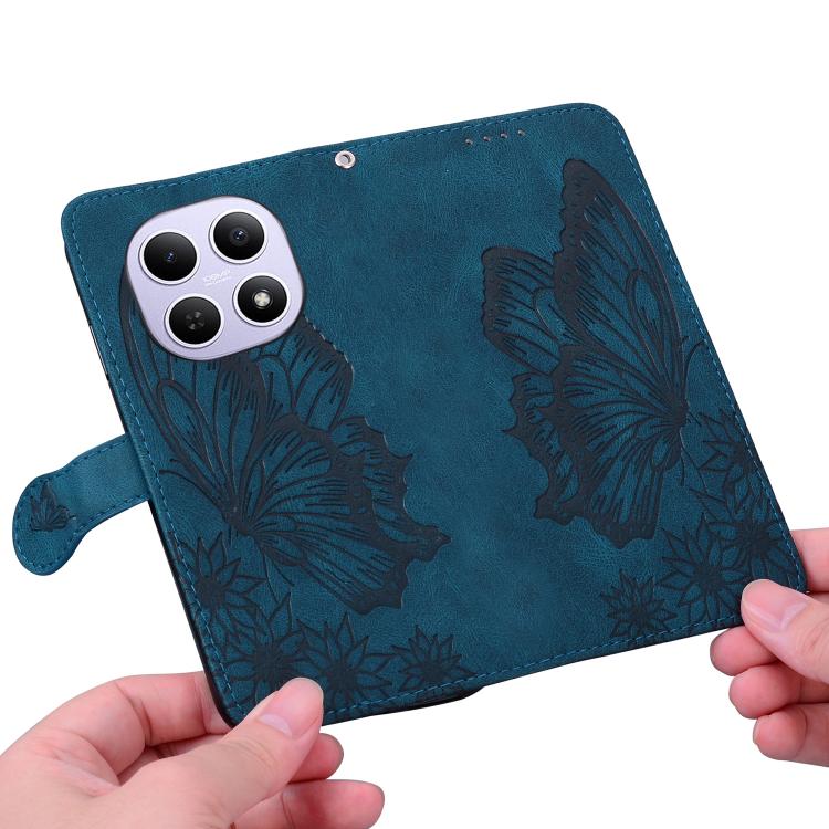 For Redmi Note 15 4G / 5G Global 164mm Retro Skin Feel Butterflies Embossing Horizontal Flip Leather Phone Case