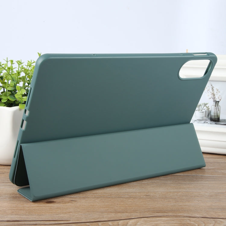 For Xiaomi Redmi Pad Pro 12.1 Tri-fold Silicone Leather Tablet Case