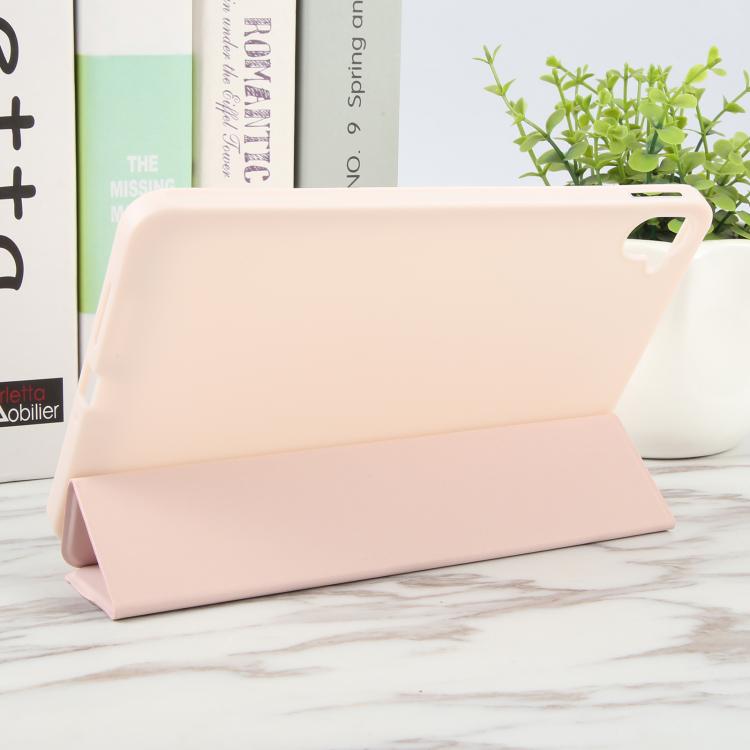 For Xiaomi Pad Mini 8.8  / Redmi K Pad Tri-fold Silicone Leather Tablet Case