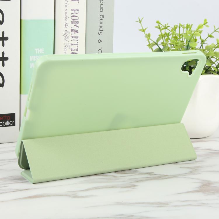 For Xiaomi Pad Mini 8.8  / Redmi K Pad Tri-fold Silicone Leather Tablet Case
