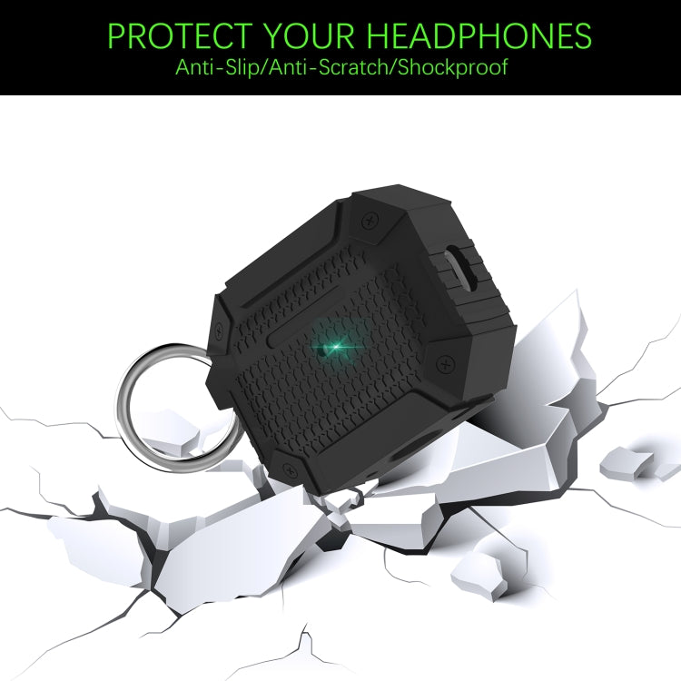For AirPods 4 Wireless Earphones Shockproof Armor Protective Case