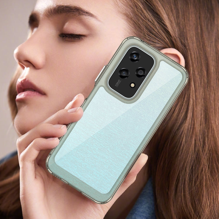For Honor 200 Lite Global Colorful Series Acrylic Hybrid TPU Phone Case