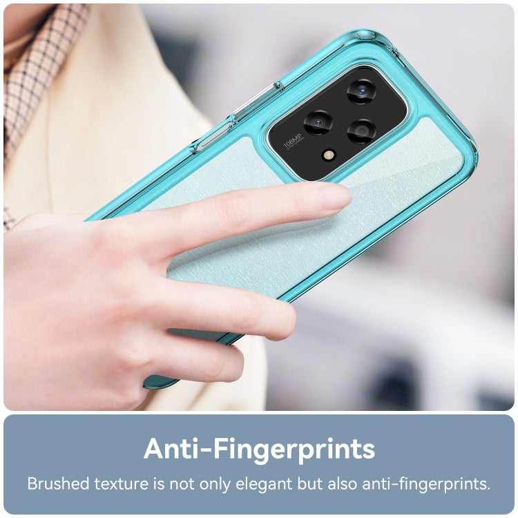 For Honor 200 Lite Global Colorful Series Acrylic Hybrid TPU Phone Case