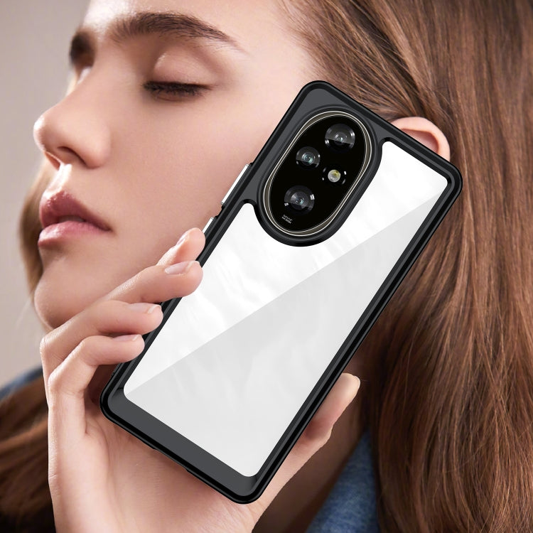 For Honor 200 Pro Colorful Series Acrylic Hybrid TPU Phone Case