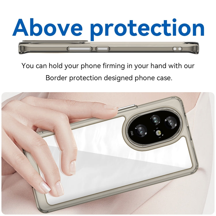 For Honor 200 Pro Colorful Series Acrylic Hybrid TPU Phone Case