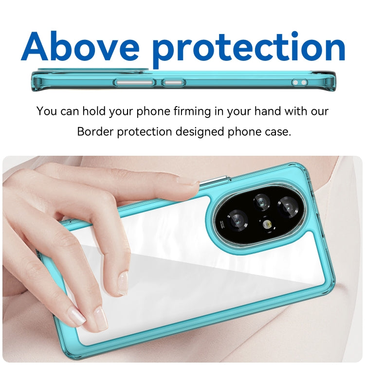 For Honor 200 Pro Colorful Series Acrylic Hybrid TPU Phone Case