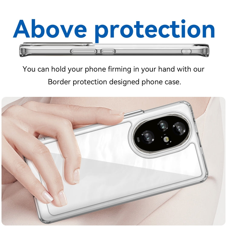 For Honor 200 Pro Colorful Series Acrylic Hybrid TPU Phone Case