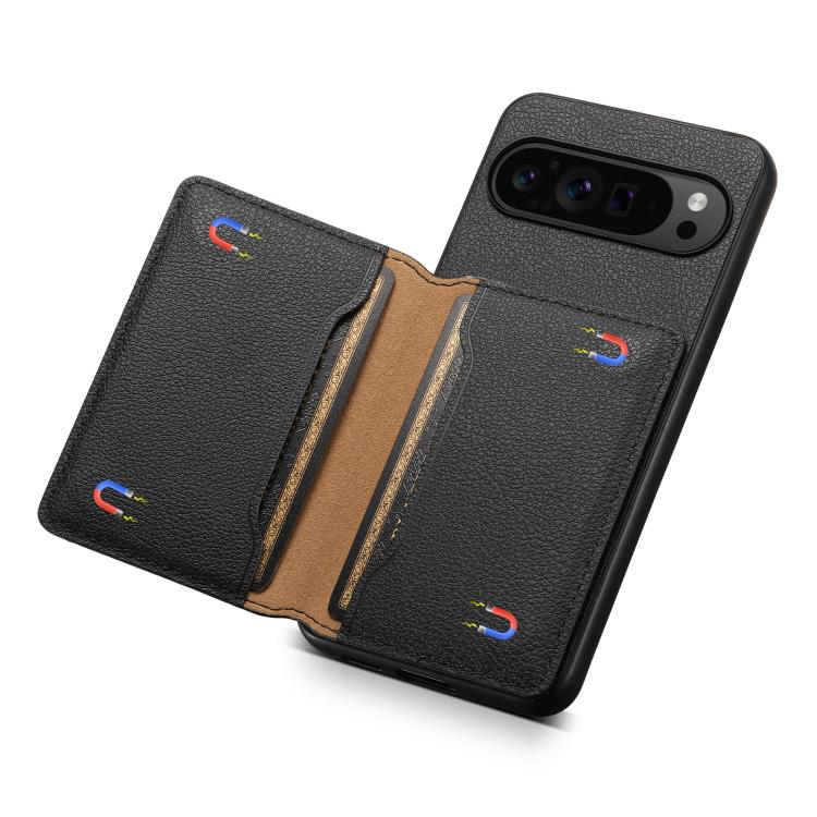 For Google Pixel 10 Pro / 10 Calf Texture Card Bag Design Full Coverage Phone Case