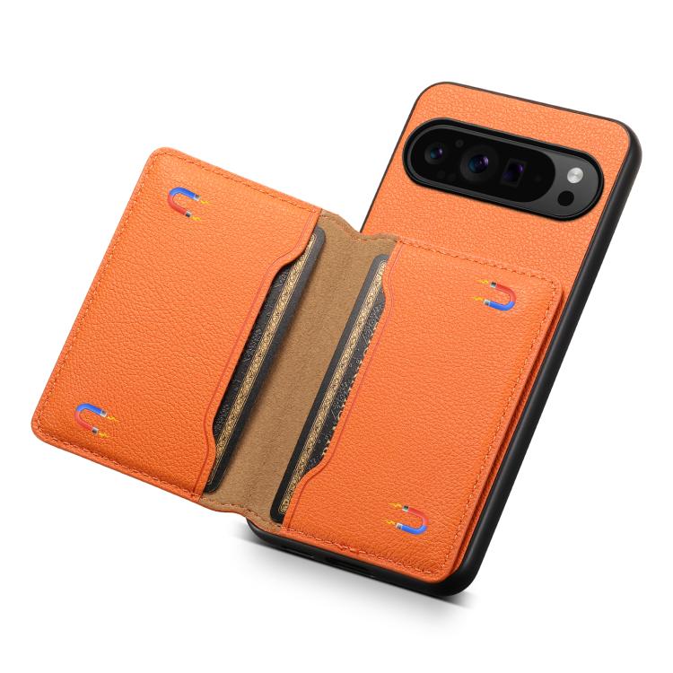 For Google Pixel 10 Pro / 10 Calf Texture Card Bag Design Full Coverage Phone Case