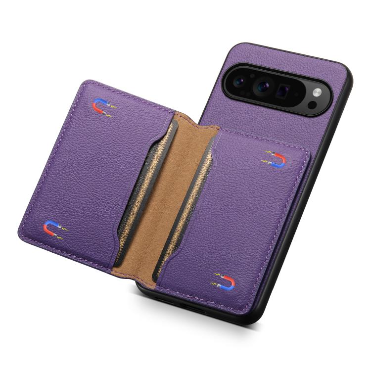 For Google Pixel 10 Pro / 10 Calf Texture Card Bag Design Full Coverage Phone Case
