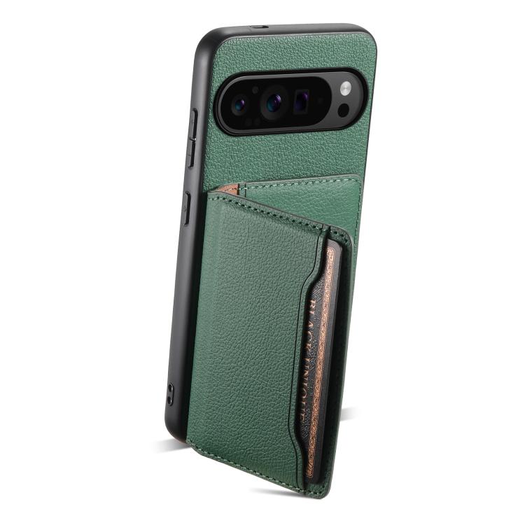 For Google Pixel 10 Pro / 10 Calf Texture Card Bag Design Full Coverage Phone Case