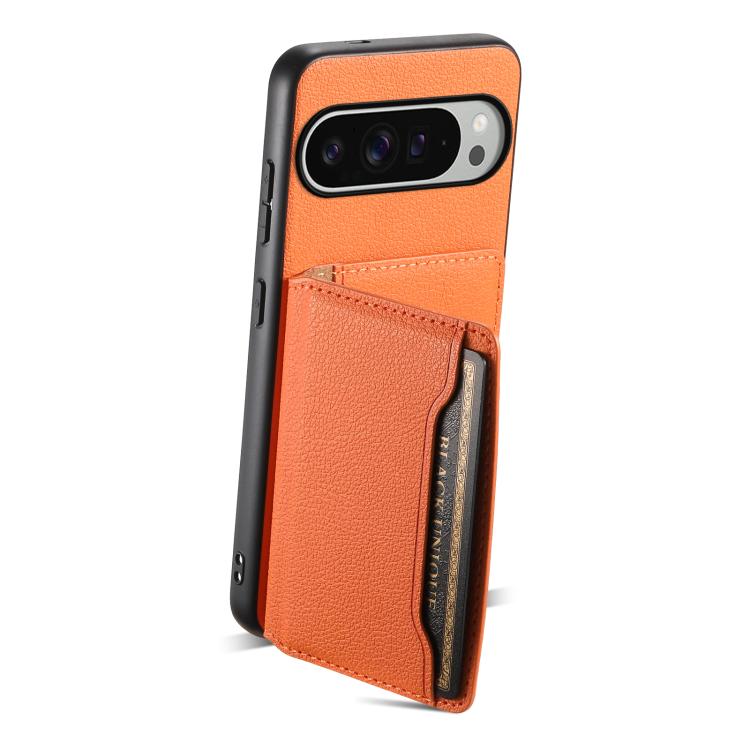 For Google Pixel 10 Pro XL Calf Texture Card Bag Design Full Coverage Phone Case