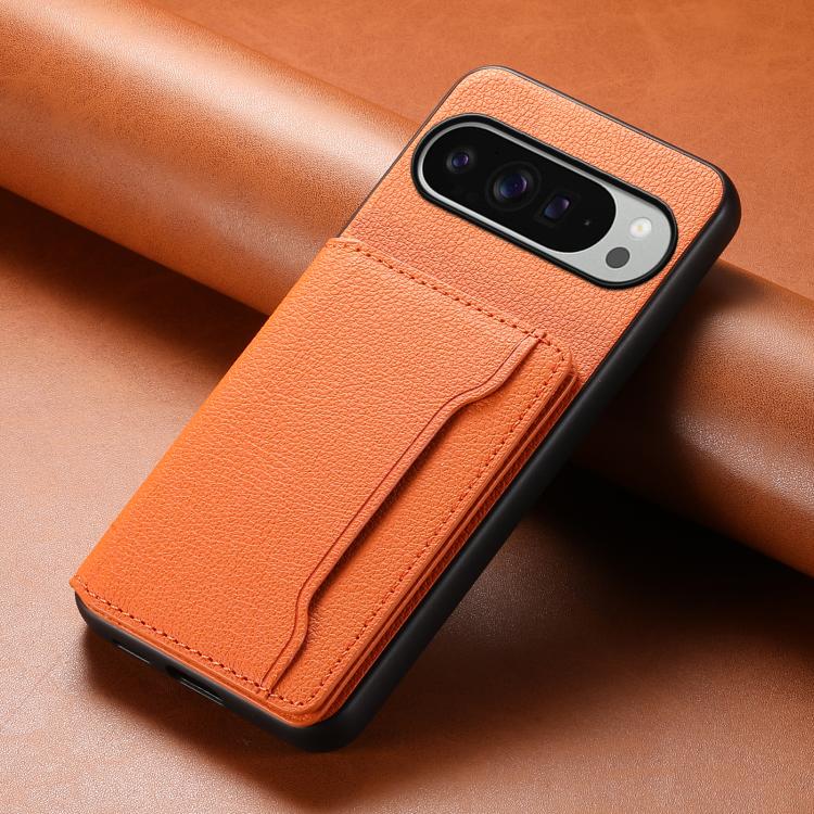 For Google Pixel 10 Pro XL Calf Texture Card Bag Design Full Coverage Phone Case