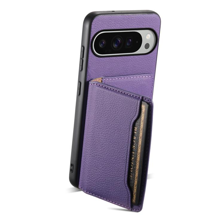 For Google Pixel 10 Pro XL Calf Texture Card Bag Design Full Coverage Phone Case