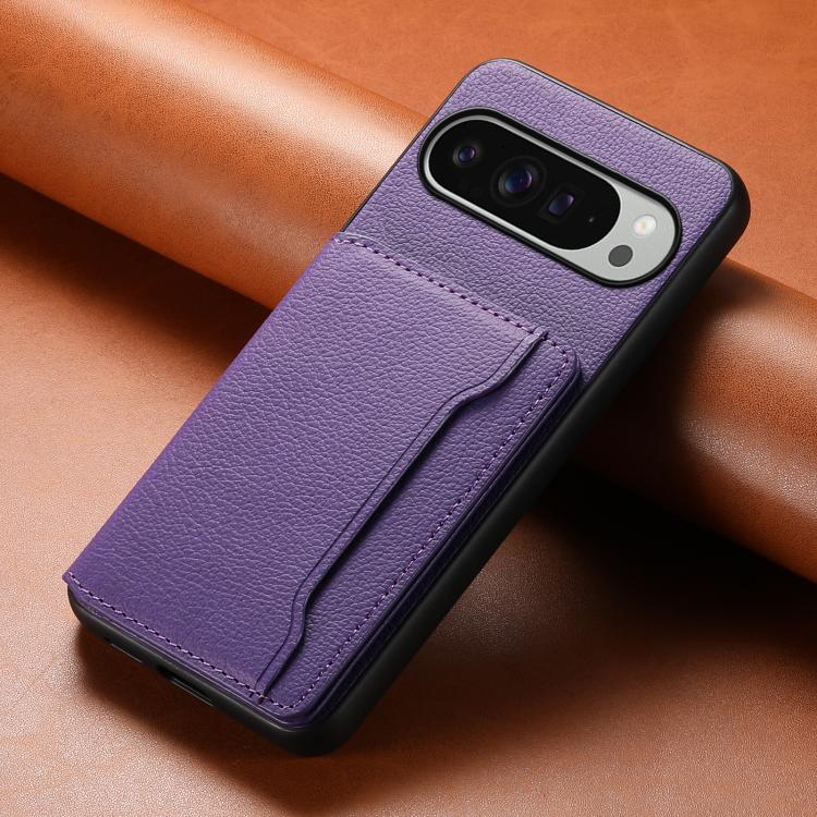 For Google Pixel 10 Pro XL Calf Texture Card Bag Design Full Coverage Phone Case