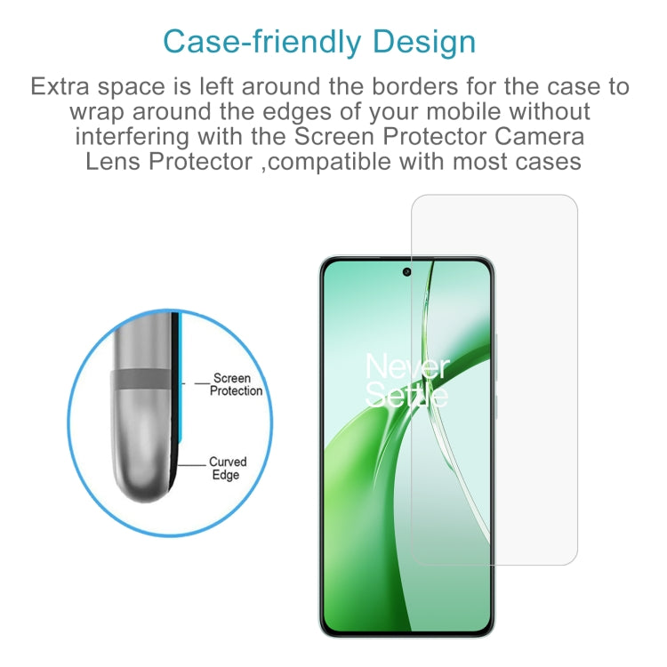 For OnePlus Nord CE4 Lite 5G 10pcs 0.26mm 9H 2.5D Tempered Glass Film