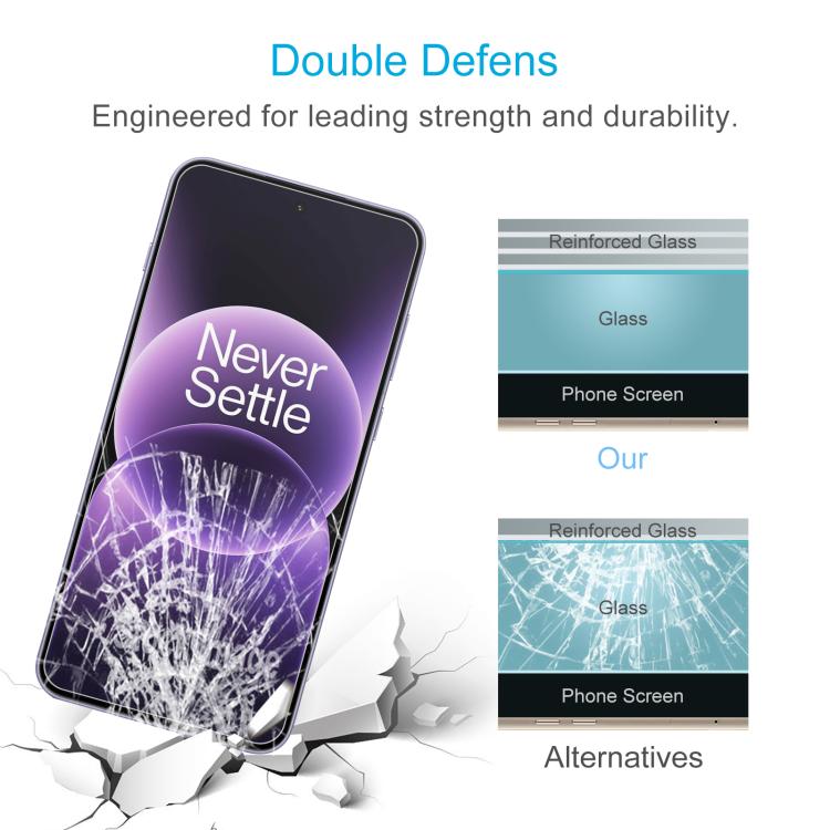 For OnePlus Ace 6T 10pcs 0.26mm 9H 2.5D Tempered Glass Film