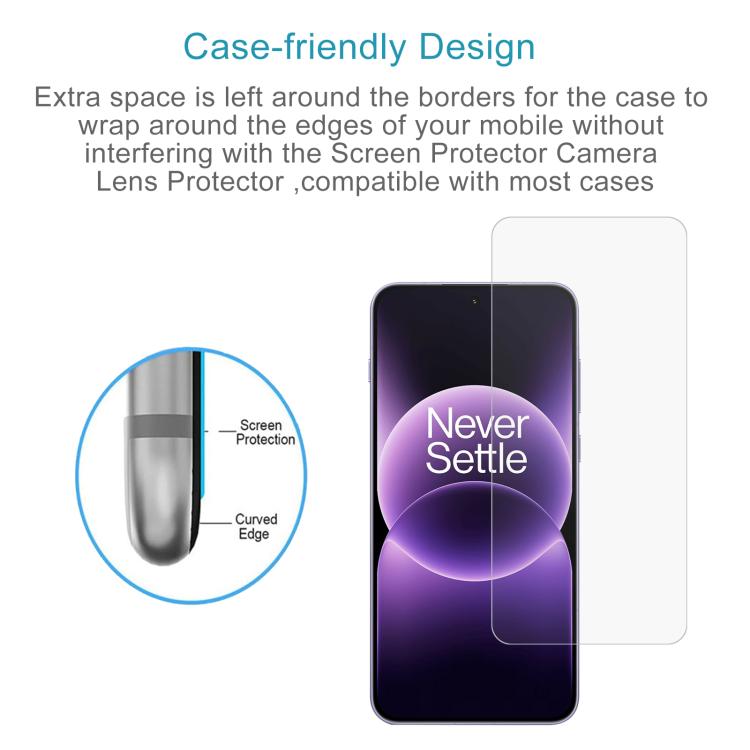 For OnePlus Ace 6T 50pcs 0.26mm 9H 2.5D Tempered Glass Film