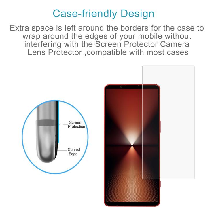 For Sony Xperia 1 VII 10pcs 0.26mm 9H 2.5D Tempered Glass Film