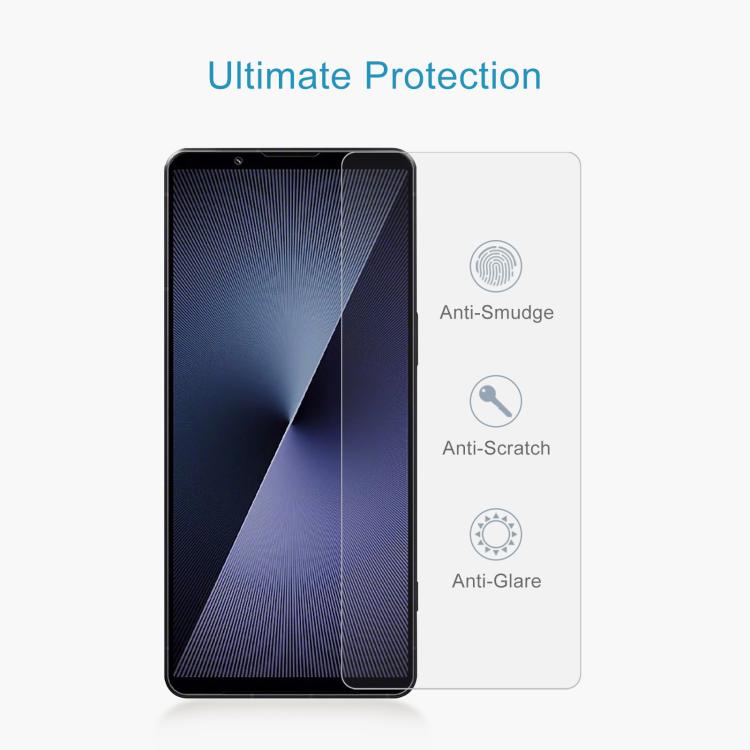 For Sony Xperia 1 VIII 10pcs 0.26mm 9H 2.5D Tempered Glass Film