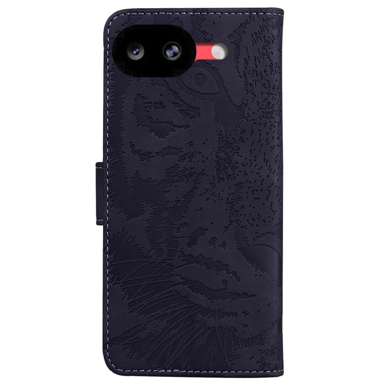 For Google Pixel 10a Tiger Embossing Pattern Flip Leather Phone Case