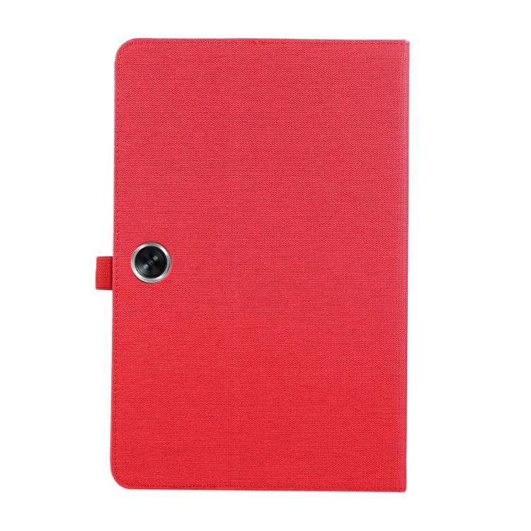For OPPO Pad SE 11 2025 Fabric Texture Horizontal Flip Leather Tablet Case