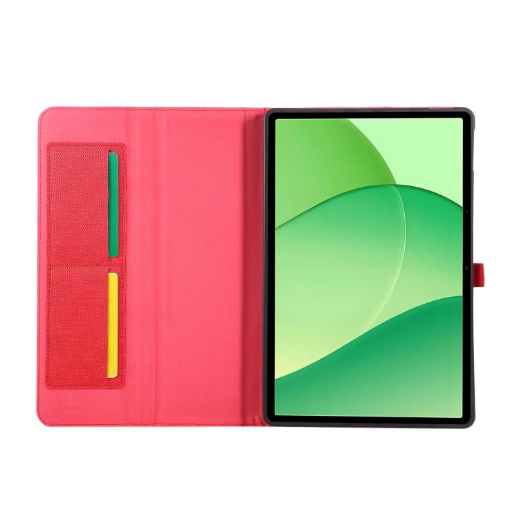 For OPPO Pad SE 11 2025 Fabric Texture Horizontal Flip Leather Tablet Case