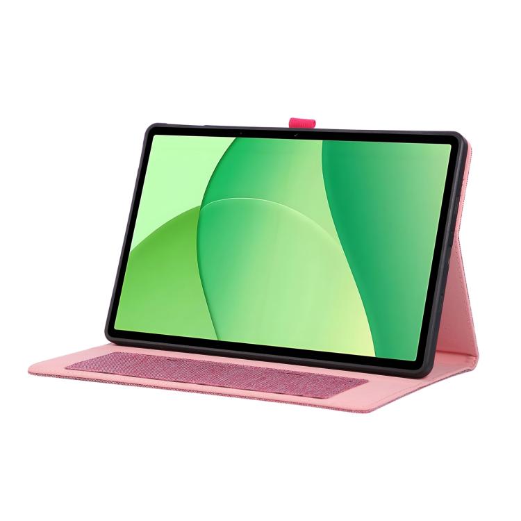For OPPO Pad SE 11 2025 Fabric Texture Horizontal Flip Leather Tablet Case
